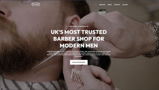 Uk barber website
